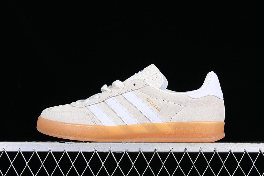 Adidas [EF5755]-[ADIDAS ORIGINALS GAZELLE INDOOR BROWN/WHITE]-[WOMAN:36-39]-[MAN:40-45], photo 1