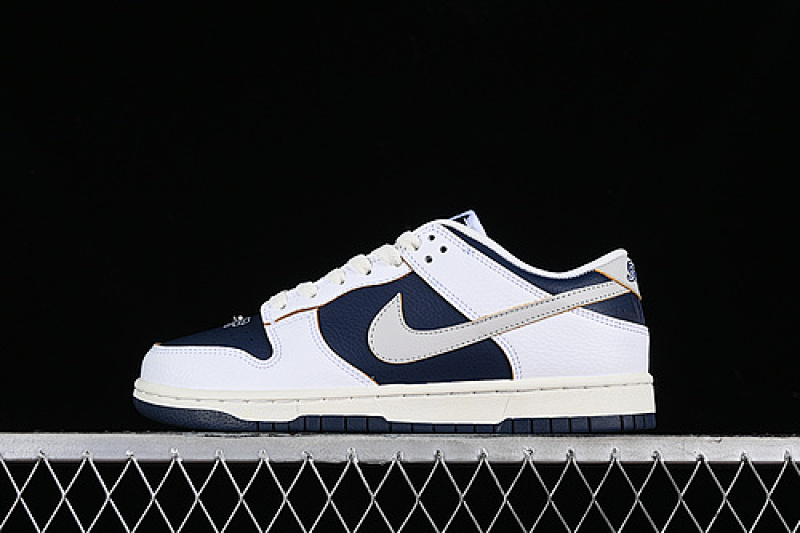 HUF Nike HUF SB DUNK LOW NYC WHITE/VAST GREY/MIDNIGHT NAVY · FD8775-100, photo 1