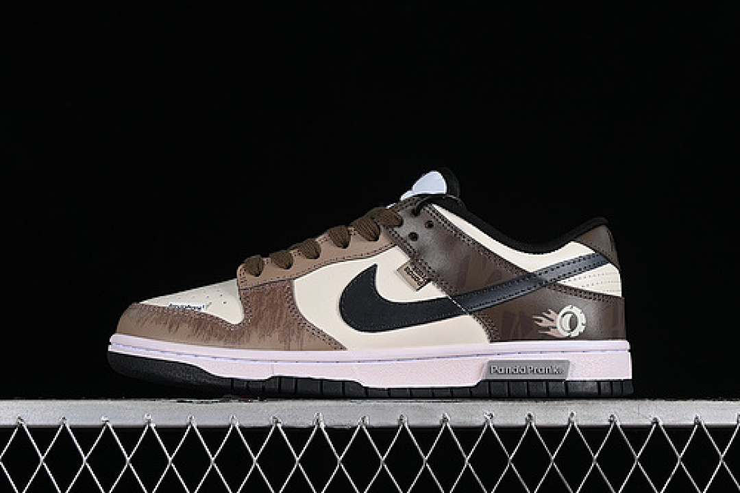 Nike DUNK LOW SB WHITE/BROWN/BLACK · DD1391-100, photo 1