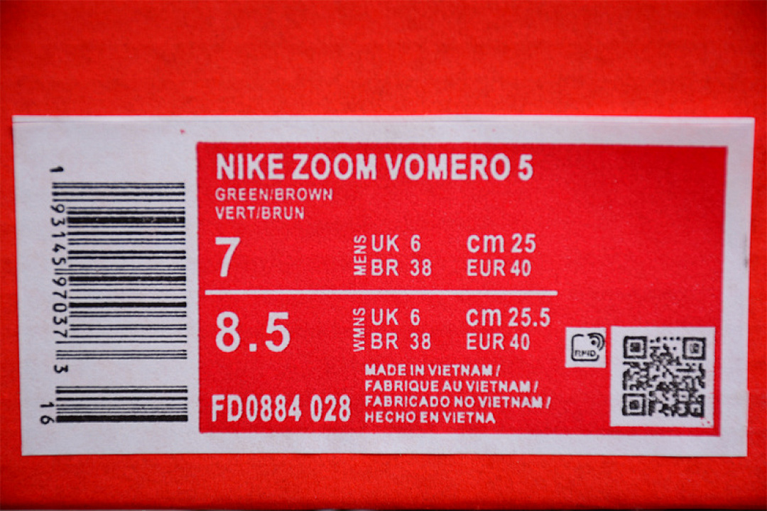 Nike [FD0884-028]-[ZOOM VOMERO 5 SP WHITE/BLACK/GREY/BROWN/GREEN]-[WOMAN:36-39]-[MAN:40-45] - Image 3