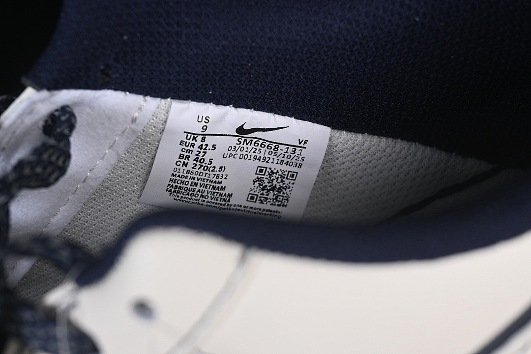 Nike [SM6668-131]-[AIR FORCE 1 07 LOW CASUAL SNEAKERS WHITE/BLACK/WHITE]-[WOMAN:36-39]-[MAN:40-45] - Image 6