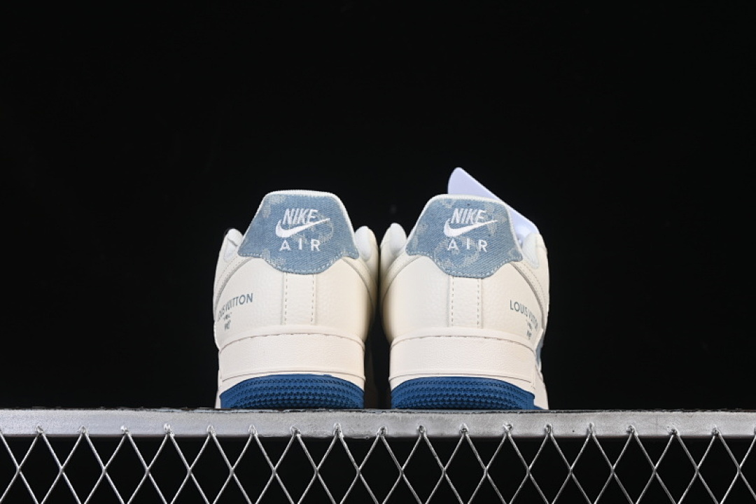 Nike [XD2588-606]-[AIR FORCE 1 07 LOW CASUAL SNEAKERS NAVY BLUE/WHITE]-[WOMAN:36-39]-[MAN:40-45] - Image 13