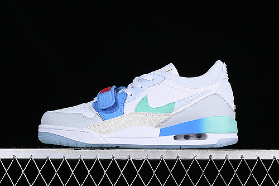 Jordan [FN8896-131]-[AIR JORDAN LEGACY AJ312 WHITE/BLUE/GREY/RED/GREEN]-[WOMAN:36-39]-[MAN:40-46], photo 1