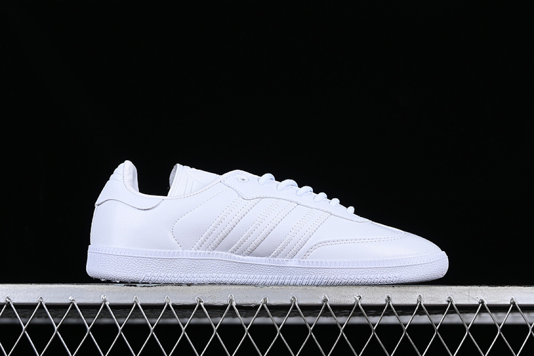 Adidas [IE7299]-[ADIDAS ORIGINAL HUMAN RACE SAMBA CLASSIC WHITE]-[WOMAN:35-39]-[MAN:40-45] - Image 15
