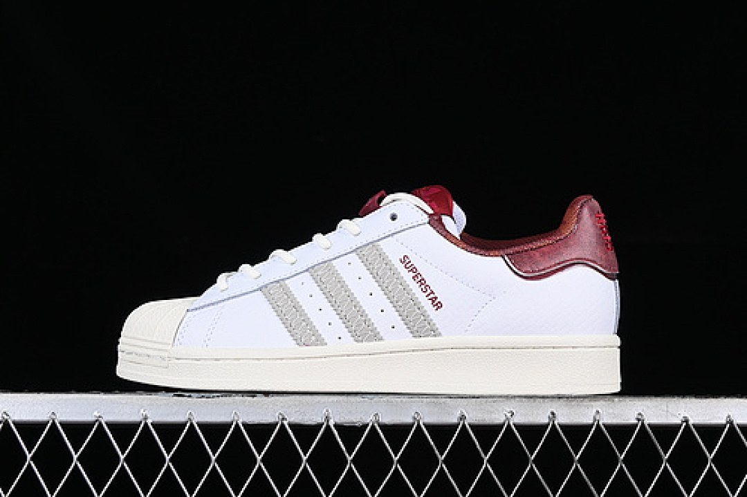 Unbranded [IF2577]-[SUPERSTAR CHINESE NEW YEAR 2023 CLOUD WHITE/CLOUD WHITE/NOBLE MAROON]-[UNISEX:35-45], photo 1