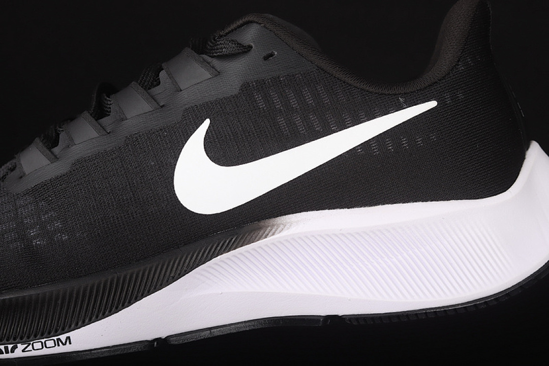 Nike [BQ9646-002]-[AIR ZOOM PEGASUS 37 BLACK/BLACK/WHITE]-[WOMAN:36-39]-[MAN:40-45] - Image 8