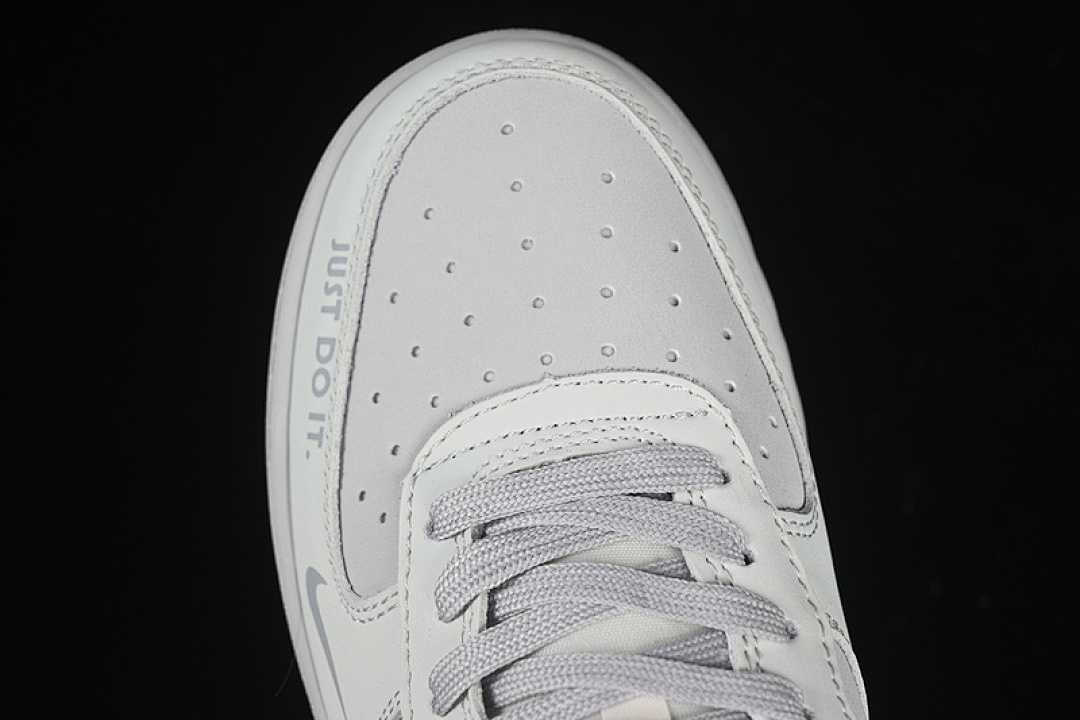 Nike [DF0188-060]-[AIR FORCE 1 07 LOW UN WHITE/GREY]-[WOMAN:36-39]-[MAN:40-45] - Image 10