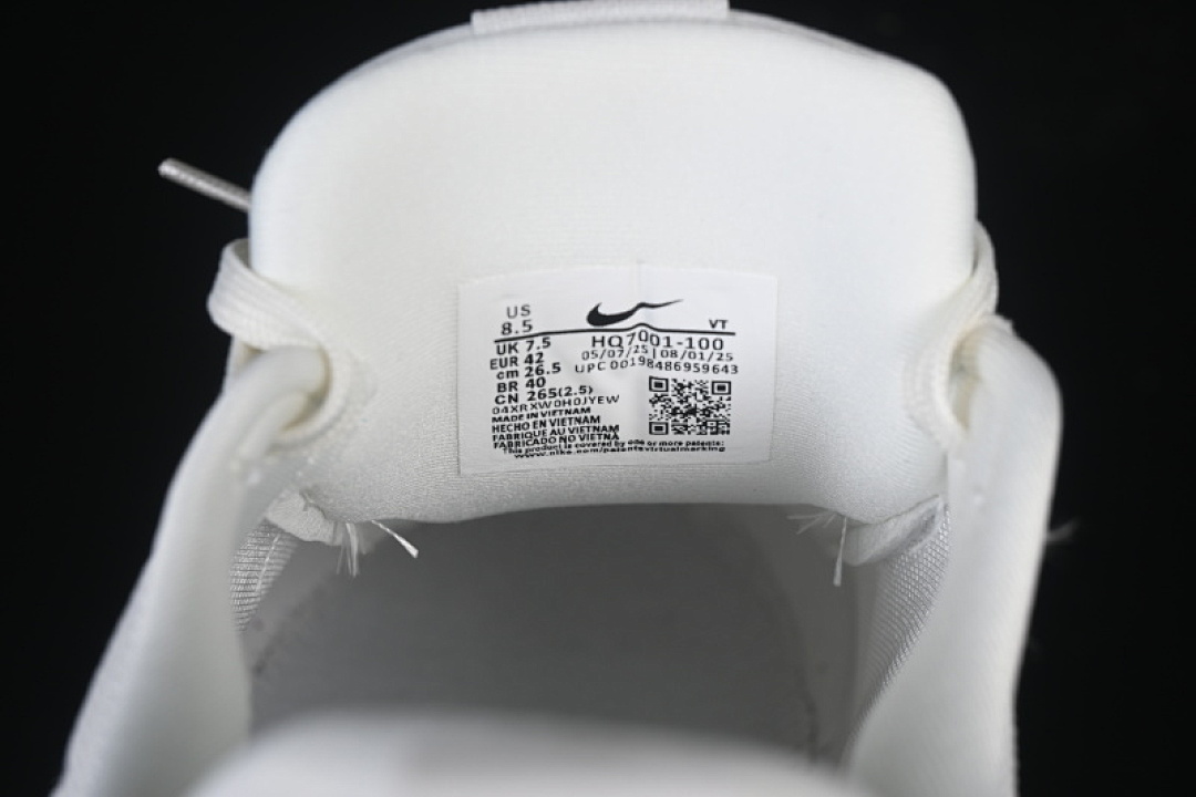 Nike [HQ7001-100]-[AIR ZOOM VOMERO 18 BASKETBALL SHOES BLACK/WHITE/GREY]-[WOMAN:36-39]-[MAN:40-45] - Image 5
