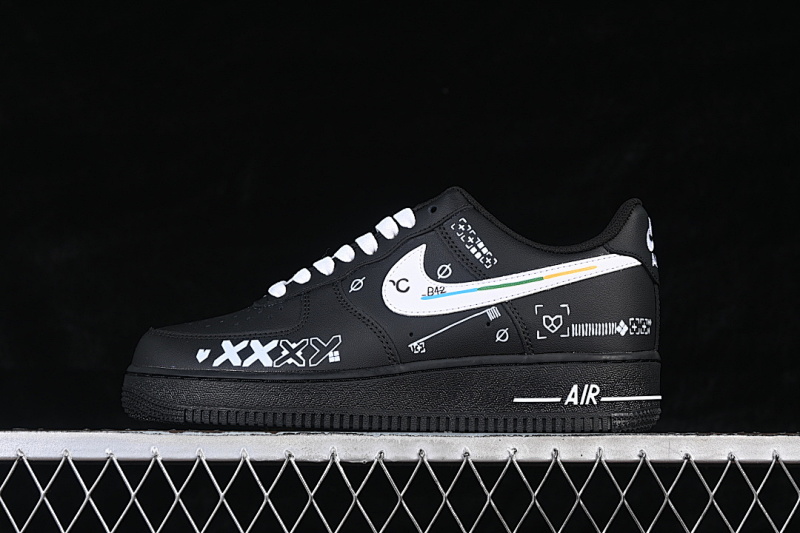 Nike Nike AIR FORCE 1 07 LOW BLACK/WHITE/BLACK · ZH0316-149, photo 1