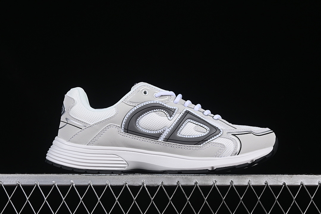 Dior [RUBBER CASUAL SPORTS SHOES GREY/WHITE]-[WOMAN:35-39]-[MAN:40-46] - Image 17