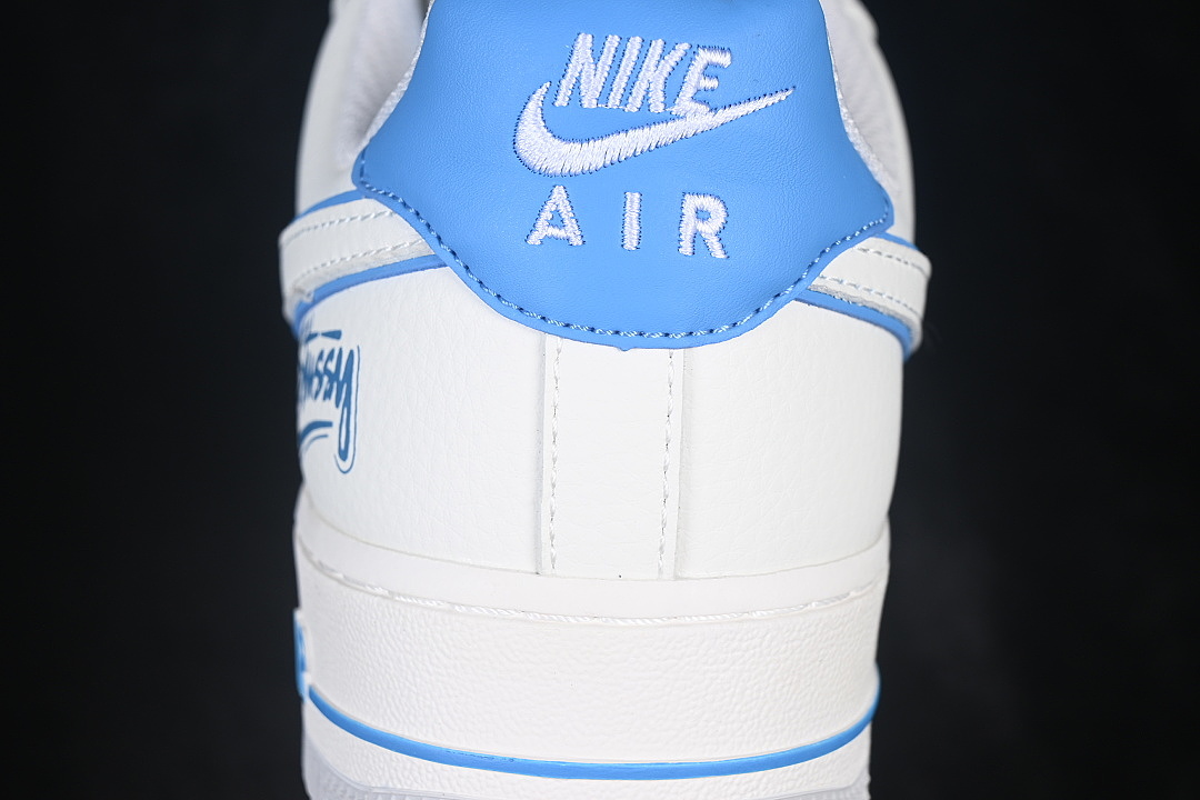 Nike [FJ4146-103]-[AIR FORCE 1 07 LOW CASUAL SNEAKERS DARK BLUE/WHITE]-[WOMAN:36-39]-[MAN:40-45] - Image 6