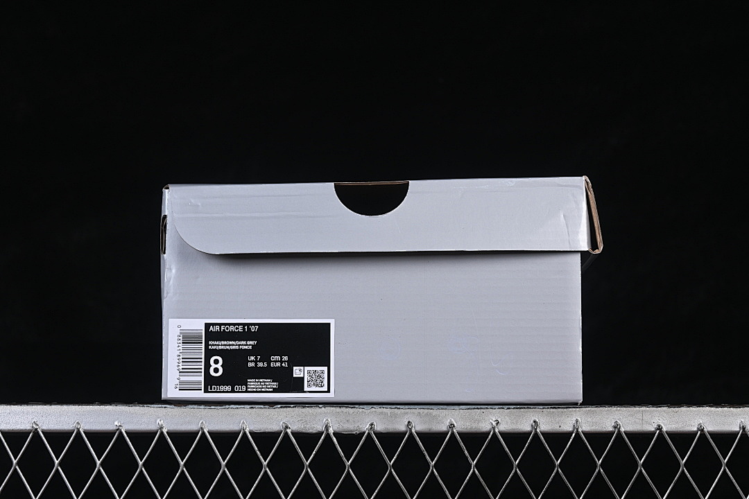Nike [LD1999-019]-[AIR FORCE 1 07 LOW CASUAL SNEAKERS WHITE/BLACK/YELLOW]-[WOMAN:36-39]-[MAN:40-45] - Image 12