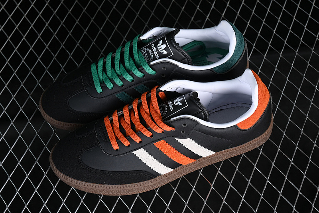 Adidas [FW5386]-[ADIDAS SAMBA VEGAN WHITE/ORANGE/BLACK]-[WOMAN:35-39]-[MAN:40-45] - Image 10