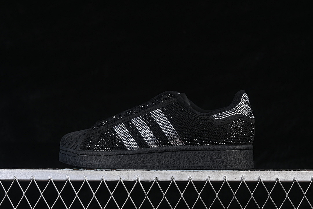 Off-White [IH4200]-[SUPERSTAR II CORE BLACK/SILVER METALLIC/OFF WHITE]-[WOMAN:35-39]-[MAN:40], photo 1