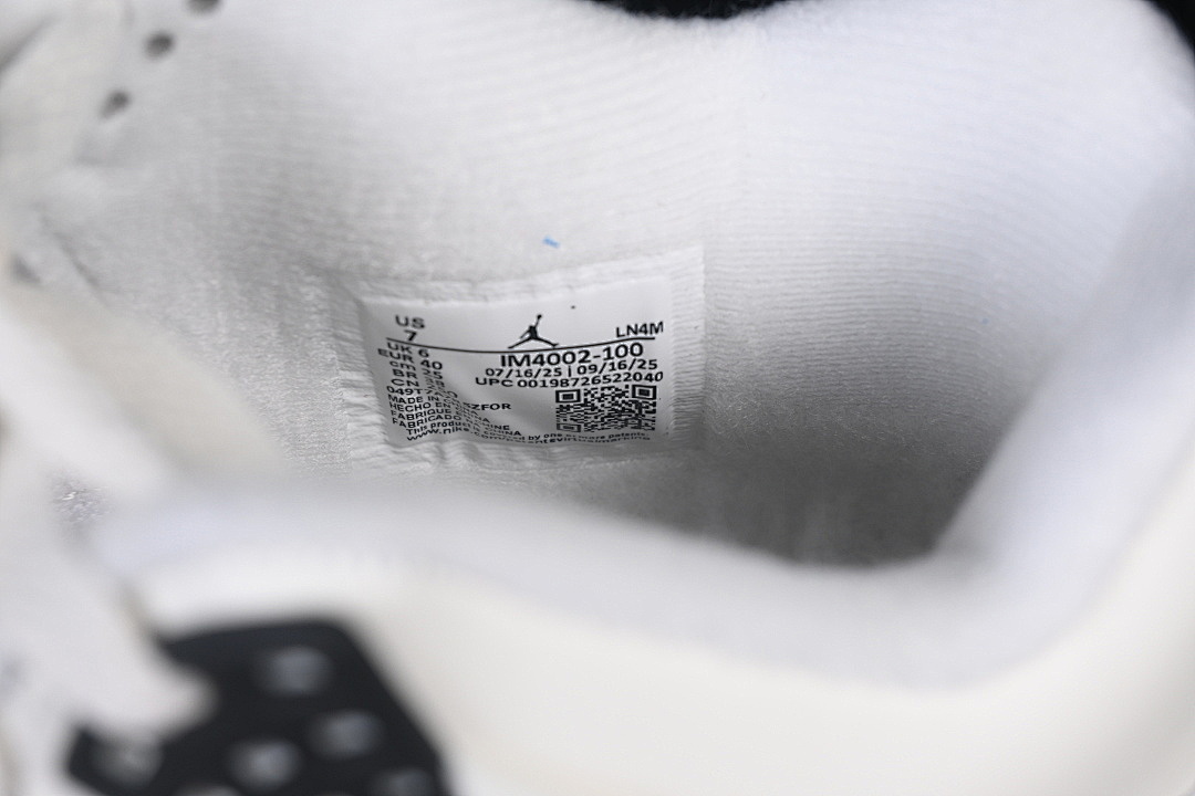 Unbranded [IM4002-100]-[JORDAN 4 RETRO OG SAIL/BLACK/UNIVERSITY RED]-[WOMAN:36-39]-[MAN:40-48.5] - Image 6