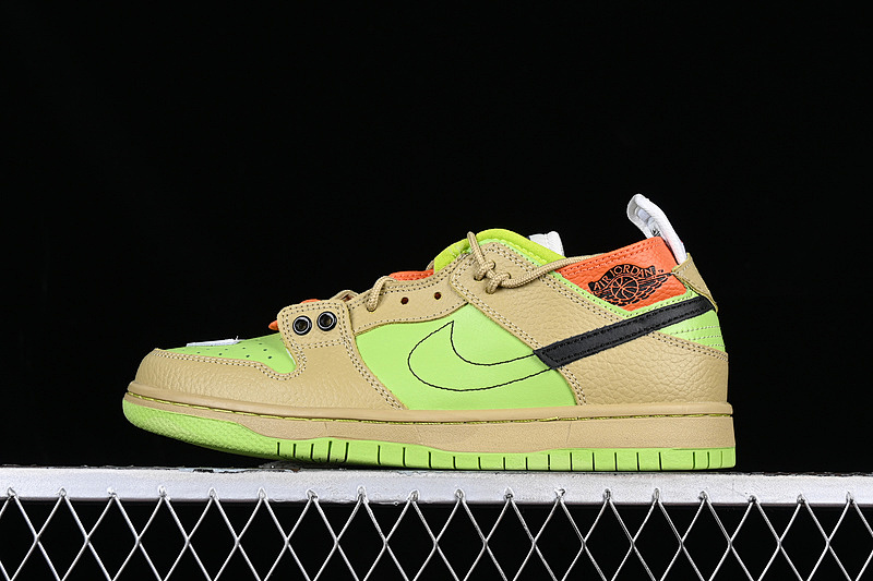 Nike SB DUNK LOW BROWN/GREEN/BLACK · BQ6817-069, photo 1