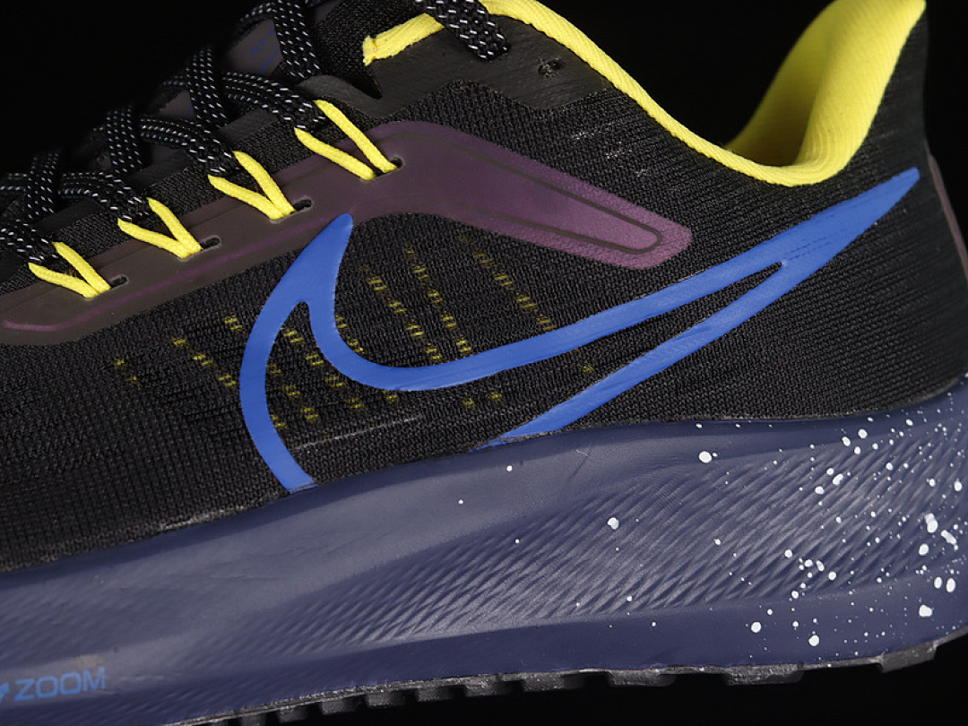 Nike [DZ4846-001]-[AIR ZOOM PEGASUS 39 BLACK/BLUE/YELLOW]-[MAN:39-45] - Image 7