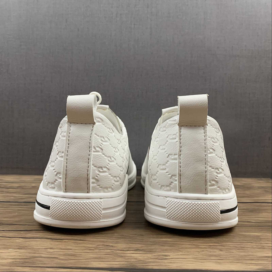 Gucci [GU*CCI ACE EMBROIDERED LOW-TOP SNEAKER WHITE/WHITE/GREEN-BLACK]-[MAN:38-44] - Image 10
