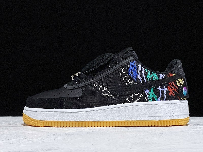 Nike Nike TRAVIS SCOTT X AIR FORCE 1 ASTROWORLD BLACK/COLORFUL · CN2405-001, photo 1