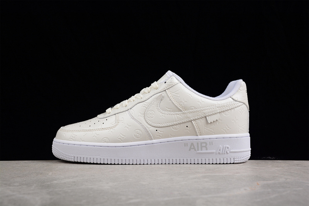Nike [LV3369-100]-[L*V X AIR FORCE 1 LOW 07 BEIGE/BEIGE/WHITE]-[WOMAN:35.5-39]-[MAN:40-47.5], photo 1