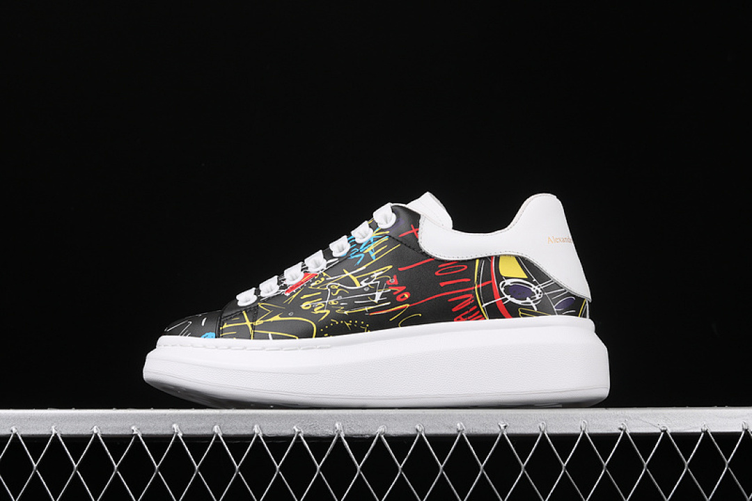 Alexander McQueen Alexander McQueen [ SOLE SNEAKERS BLACK/WHITE]-[WOMAN:34-39], photo 1