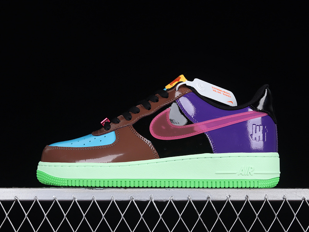 Nike [DV5255-200]-[UNDEFEATED X AIR FORCE 1 LOW FAUNA BROWN/PINK PRIME/MULTI-COLOR]-[UNISEX:36-45], photo 1
