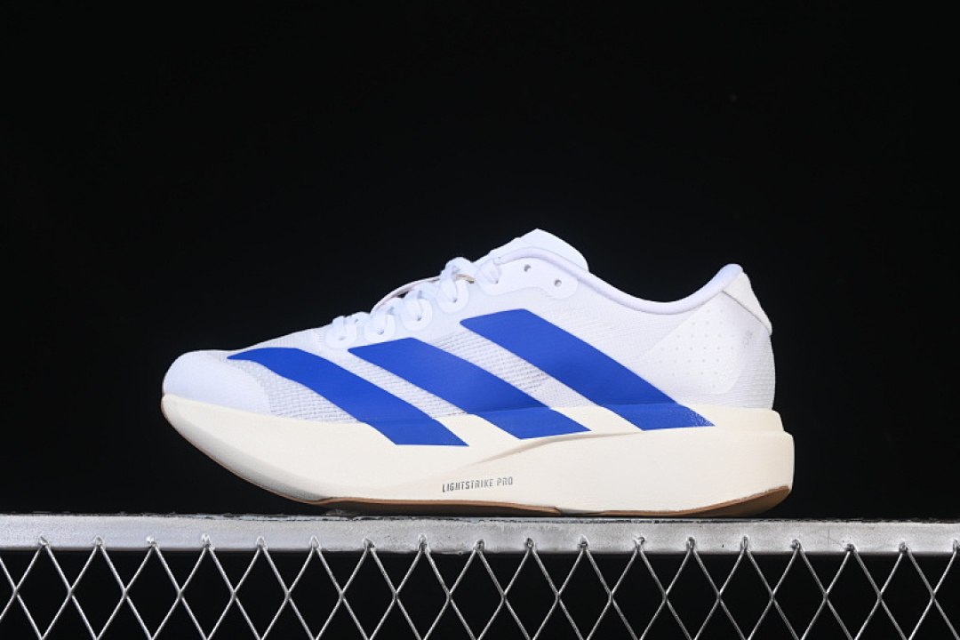 Adidas [JS4494]-[ADIZERO EVO SL WHITE/BLUE/RED]-[WOMAN:36-39]-[MAN:40-45] - Image 2