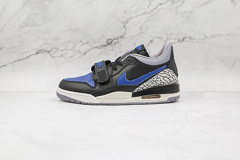 Jordan AIR Jordan LEGACY 312 LOW BLACK/WHITE/CEMENT GREY/GAME ROYAL · CD7069-041, photo 1