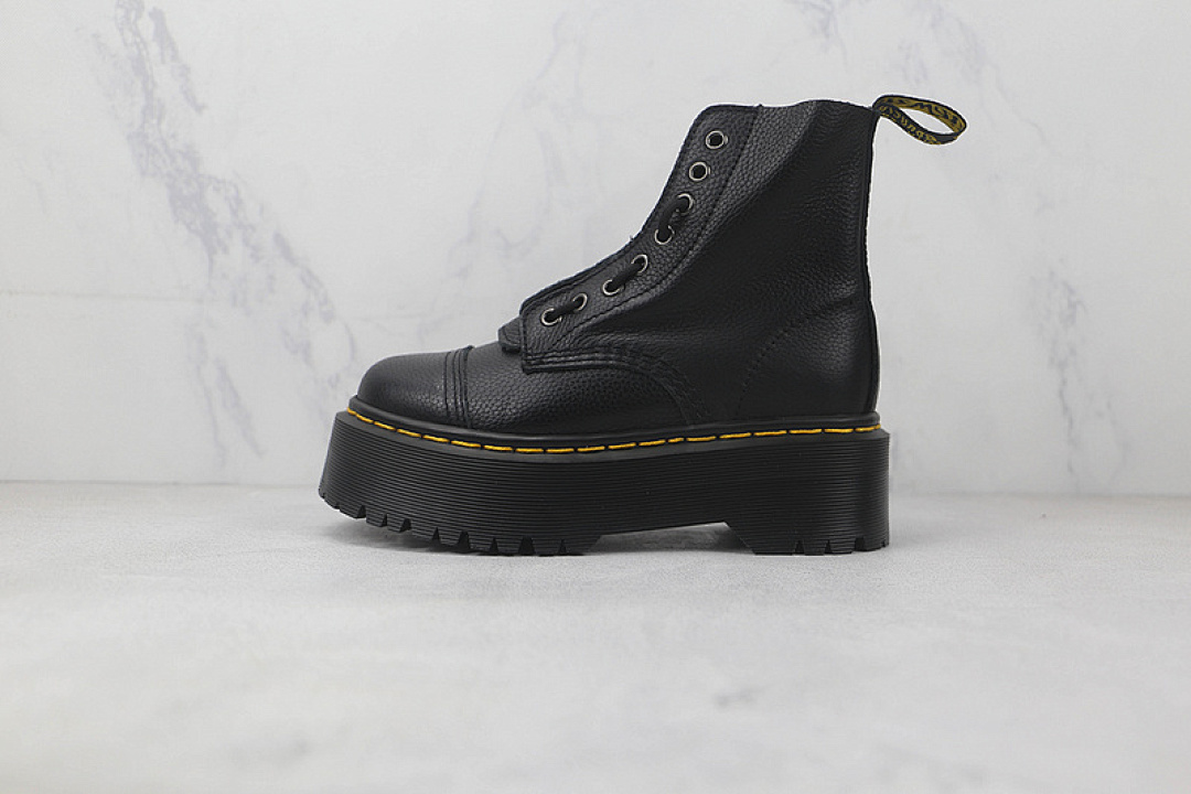Timberland [DR.MARTENS 1406 HIGH BOOTS BLACK/BLACK/BLACK]-[WOMAN:35-39], photo 1