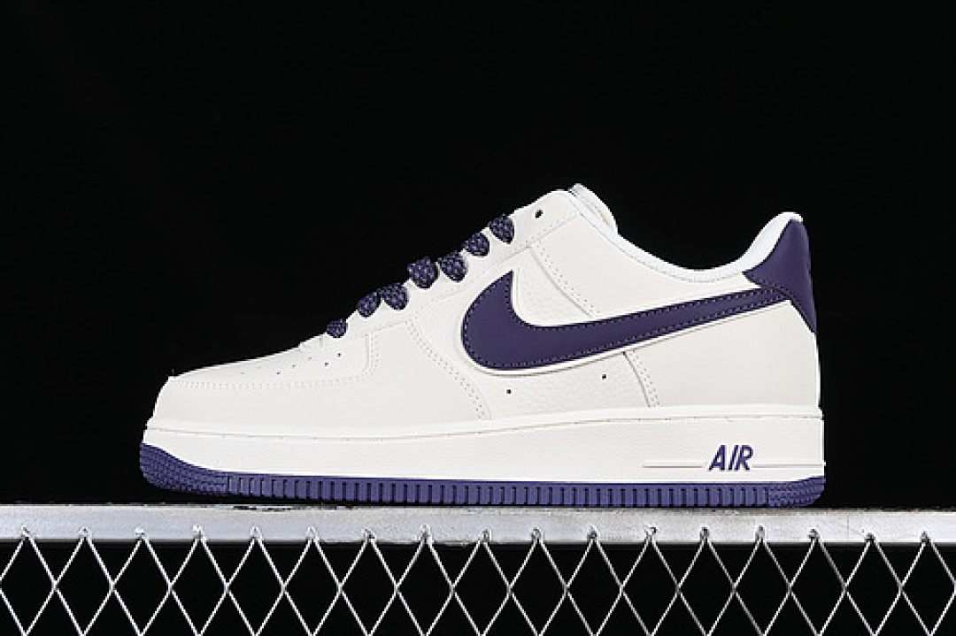 Nike [GL6835-015]-[AIR FORCE 1 07 LOW WHITE/PURPLE]-[WOMAN:36-39]-[MAN:40-45], photo 1