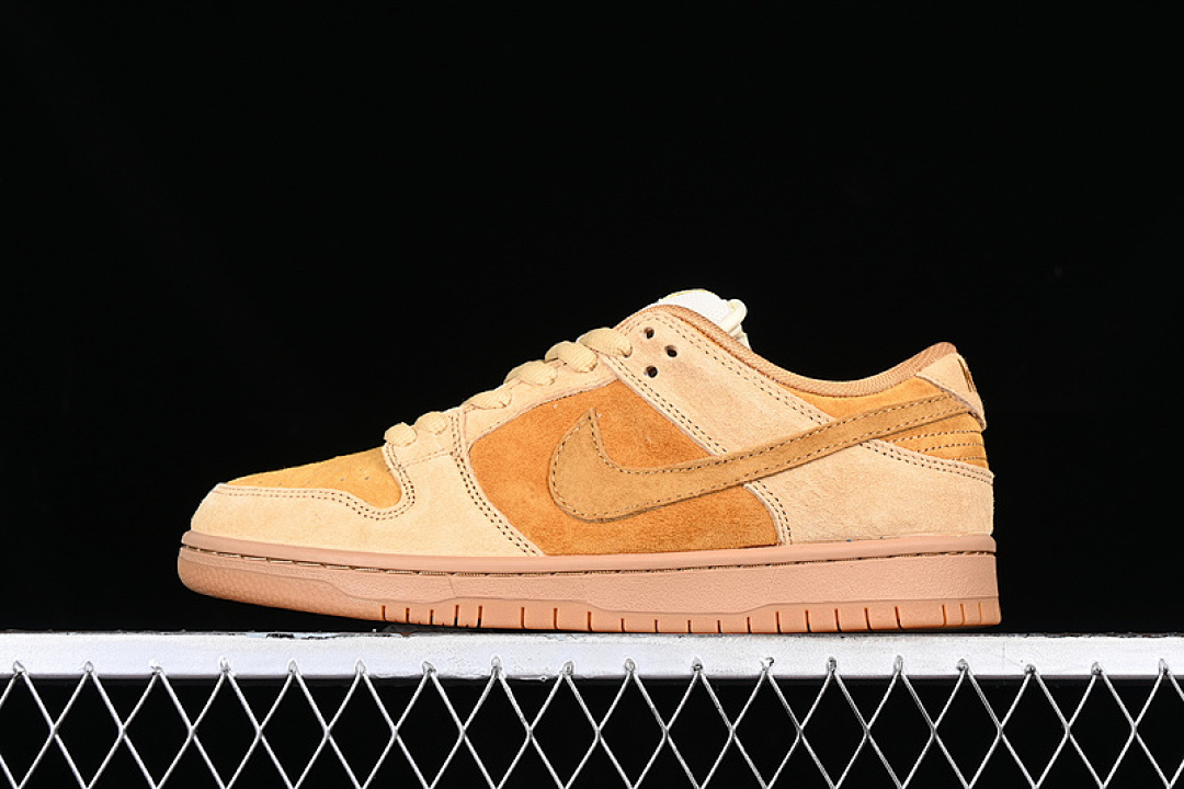 Unbranded [883232-700]-[SB DUNK LOW REVERSE REESE FORBES WHEAT DUNE/TWIG-WHEAT-GUM MEDIUM (BROWN]), photo 1