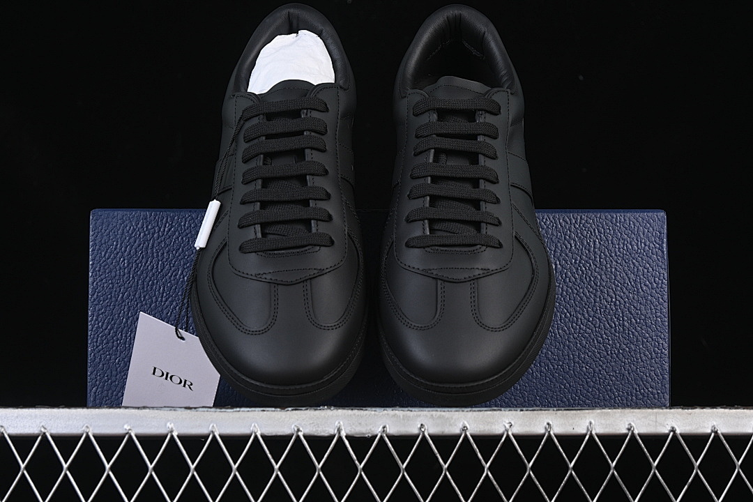 Dior [LOW-TOP DERBY SHOES BLACK/BLACK/BLACK]-[WOMAN:39]-[MAN:40-45] - Image 12