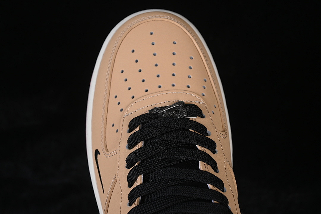 Nike [NH0601-525]-[AIR FORCE 1 07 LOW CASUAL SNEAKERS BROWN/WHITE/RED]-[WOMAN:36-39]-[MAN:40-45] - Image 10