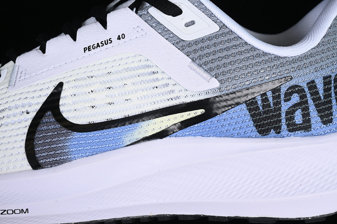 Nike [DV3853-102]-[AIR ZOOM PEGASUS 40 WHITE/BLACK/GREY/BLUE]-[MAN:39-46] - Image 8