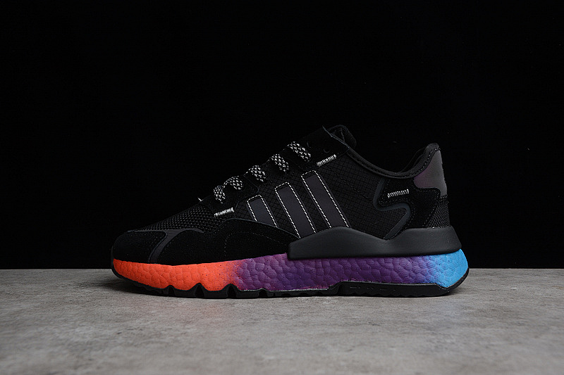 NITE JOGGER SUNSET SHOES CORE BLACK/CORE BLACK/BOOST BLACK · FX1397, photo 1