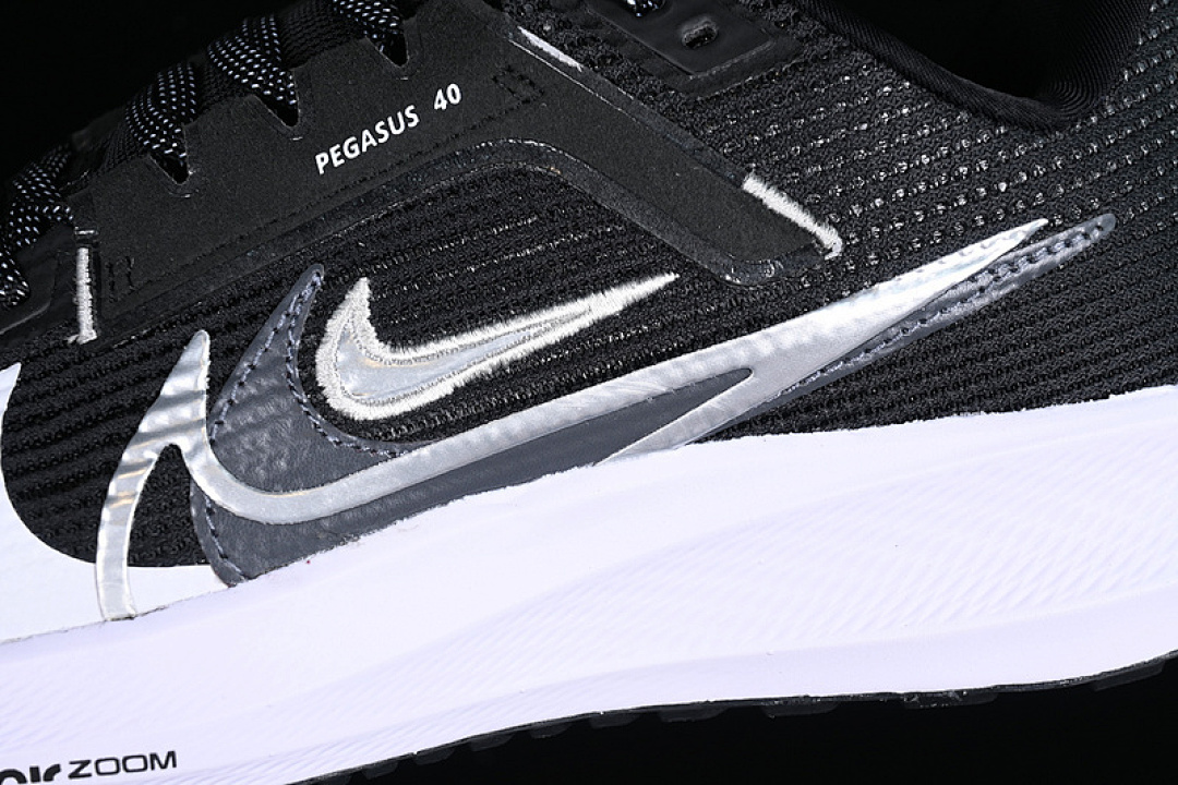 Nike [FB7179-001]-[AIR ZOOM PEGASUS 40 PREMIUM BLACK/WHITE/BRIGHT MANDARIN/MULTI COLOR] - Image 7