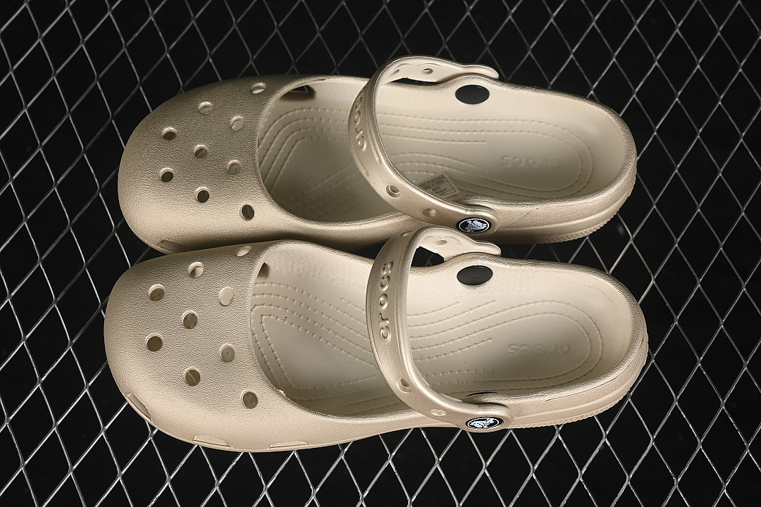 Crocs [SUMMER CLASSIC BEACH CROCS AND SLIPPERS WHEAT/LIGHT WHEAT]-[WOMAN:36-39]-[MAN:40] - Image 6