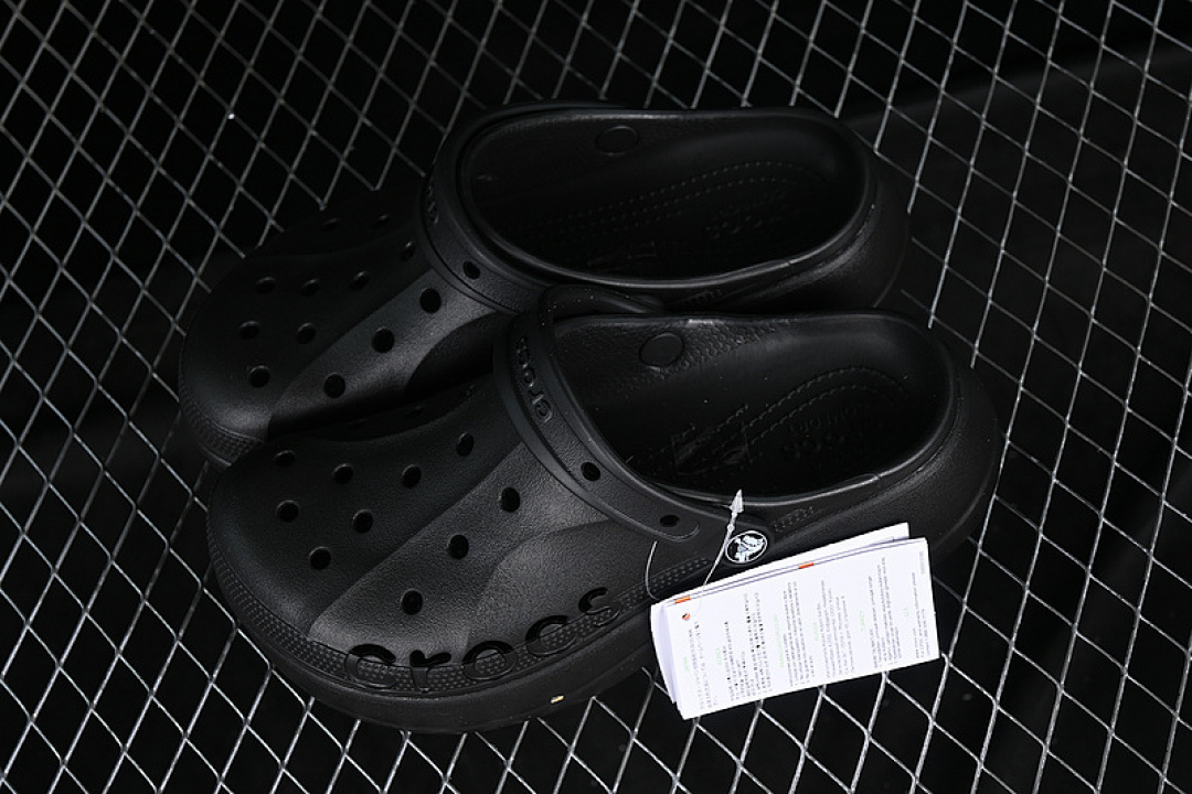 Crocs [CROCS BEACH SANDALS CLOGS BLACK]-[WOMAN:34-40] - Image 6