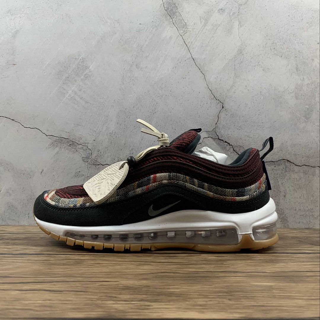 Unbranded [DC3494-993]-[AIR MAX 97 ID PENDLETON BY YOU BLACK/WINE RED/OLIVE]-[WOMAN:36-39]-[MAN:40-45], photo 1