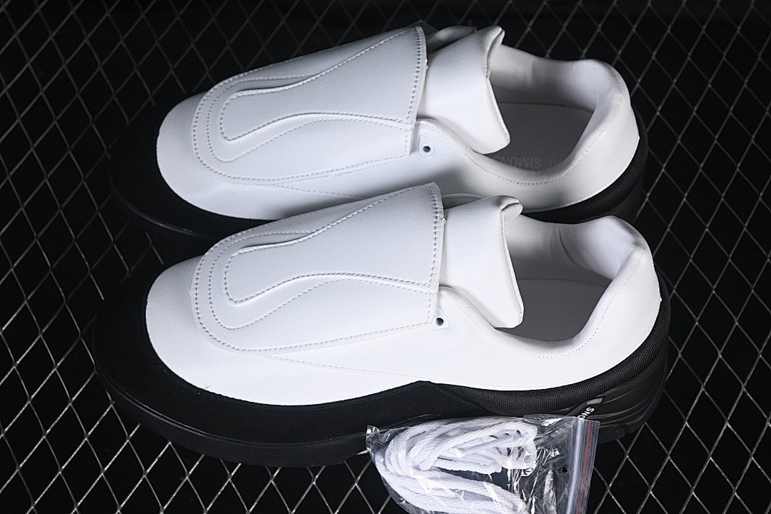 Unbranded [RAF SIMONS ANTEI CASUAL LIFE SHOES BLACK/WHITE]-[MAN:41-45] - Image 9