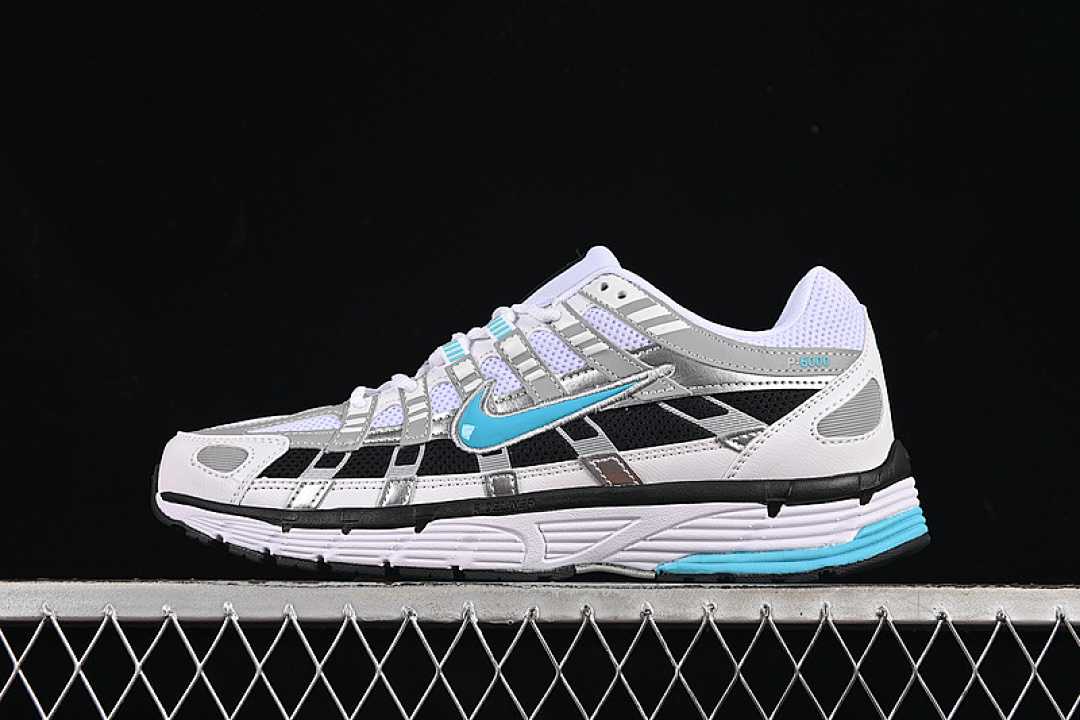 Nike Nike P-6000 PRM WHITE/GREY/BLUE/BLACK · CD6404-103, photo 1