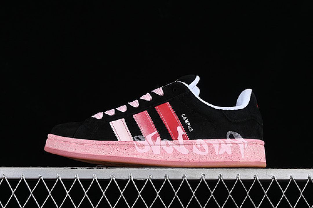 Off-White [HQ8708]-[ORIGINALS CAMPUS 00S CORE BLACK/CLOUD WHITE/OFF WHITE/PINK]-[WOMAN:36-39]-[MAN:40-45], photo 1