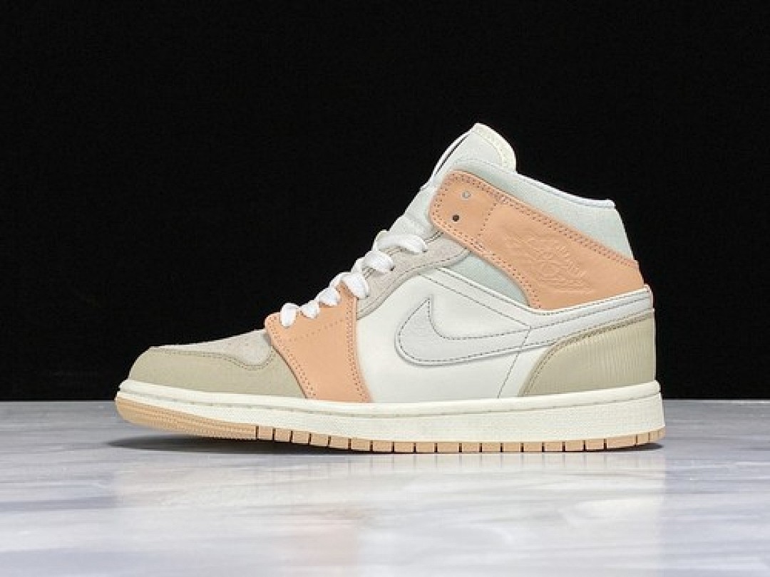 Jordan AIR Jordan 1 MID MILAN LIGHT BONE/STRING SHIMMER · CV3044-100, photo 1