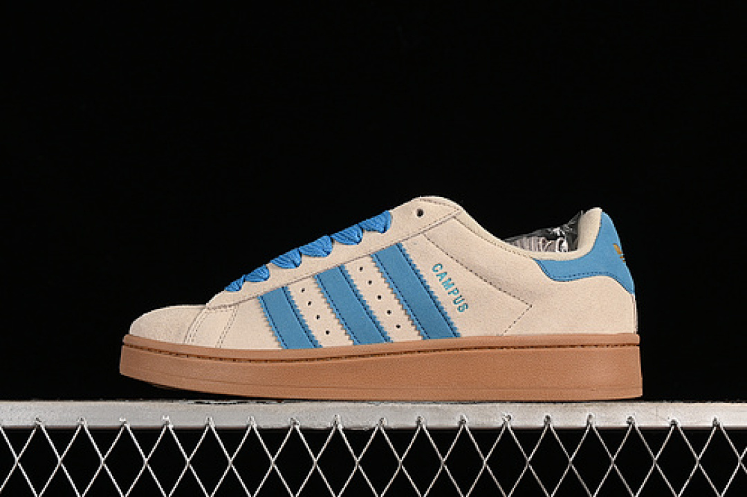 Unbranded [IE5588]-[ORIGINALS CAMPUS 00S PUTTY GREY/PRELOVED BLUE/GOLD METALLIC]-[UNISEX:36-45], photo 1