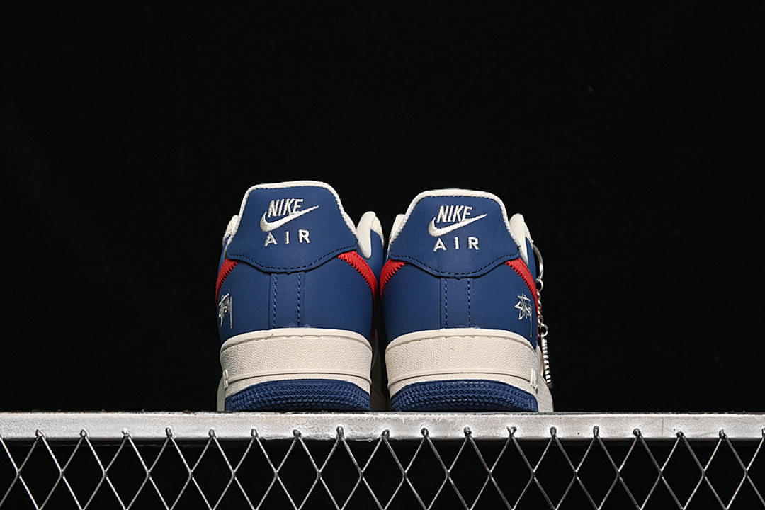 Nike [KJ1688-008]-[AIR FORCE 1 07 LOW WHITE/RED/BLUE]-[WOMAN:36-39]-[MAN:40-45] - Image 14
