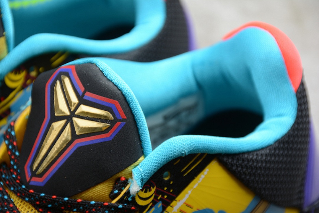 Nike [639691-700]-[ZOOM KOBE 5 PRELUDE BLACK/YELLOW/BLUE]-[MAN:40-46] - Image 8