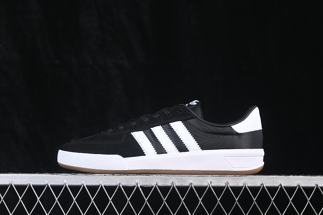 Unbranded [HP3514]-[GLENBURN RETRO CAMPUS CASUAL SNEAKERS BLACK/INKINESS]-[WOMAN:36-39]-[MAN:40-45], photo 1