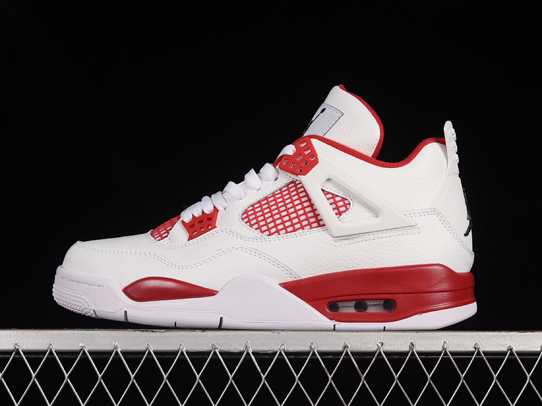Jordan AIR Jordan 4 RETRO ALTERNATE 89 WHITE/BLACK-GYM RED · 308497-106, photo 1