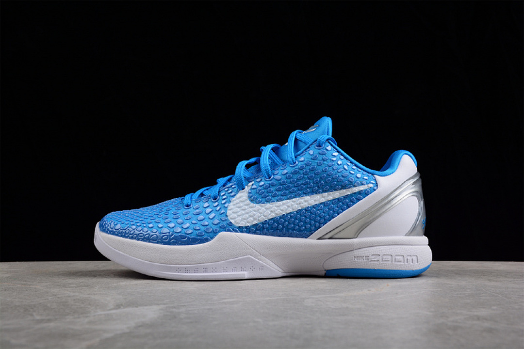 Nike Nike ZOOM KOBE VI TB NORTH CAROLINA BLUE/WHITE/SILVER · 454142-004, photo 1