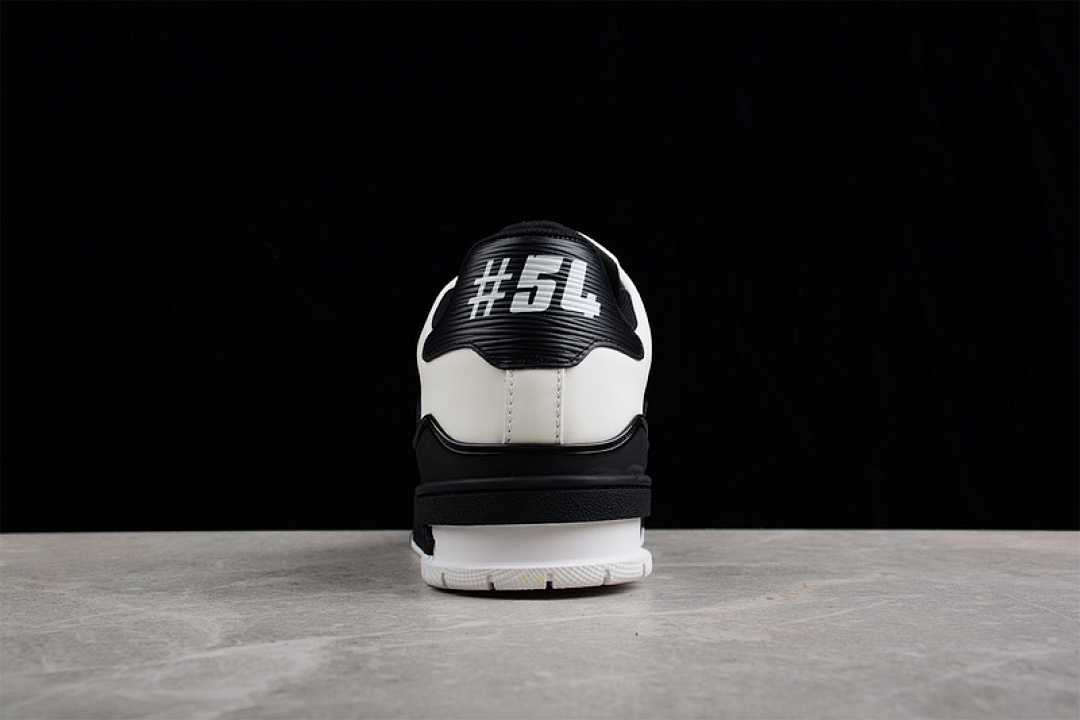 Louis Vuitton [L*V LOW TRAINER SNEAKERS BLACK/WHITE/BLACK]-[MAN:38-45] - Image 12